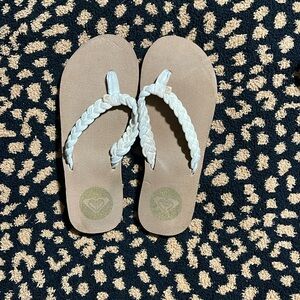 Roxy Tan Flip Flops